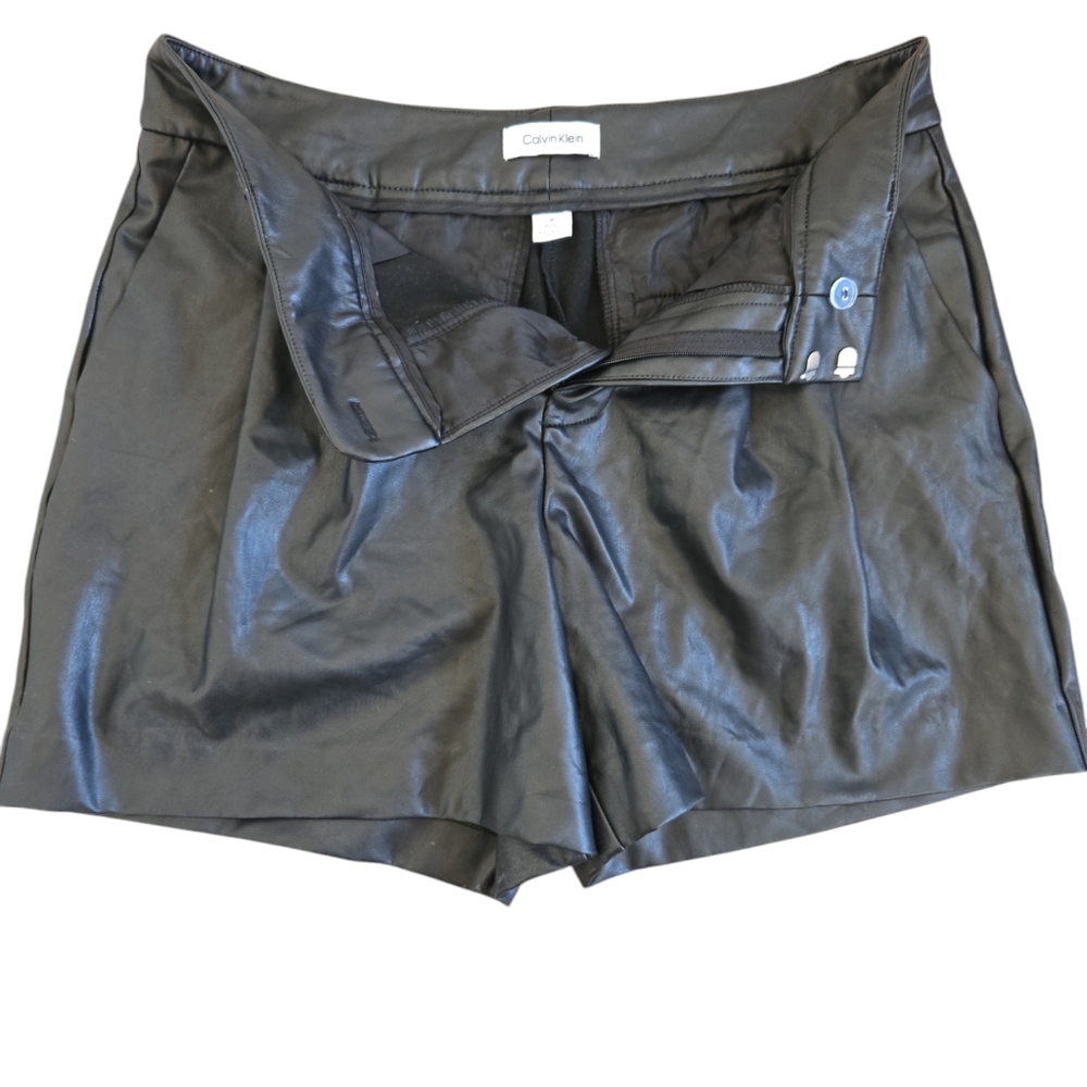 Calvin Klein Leather shorts
